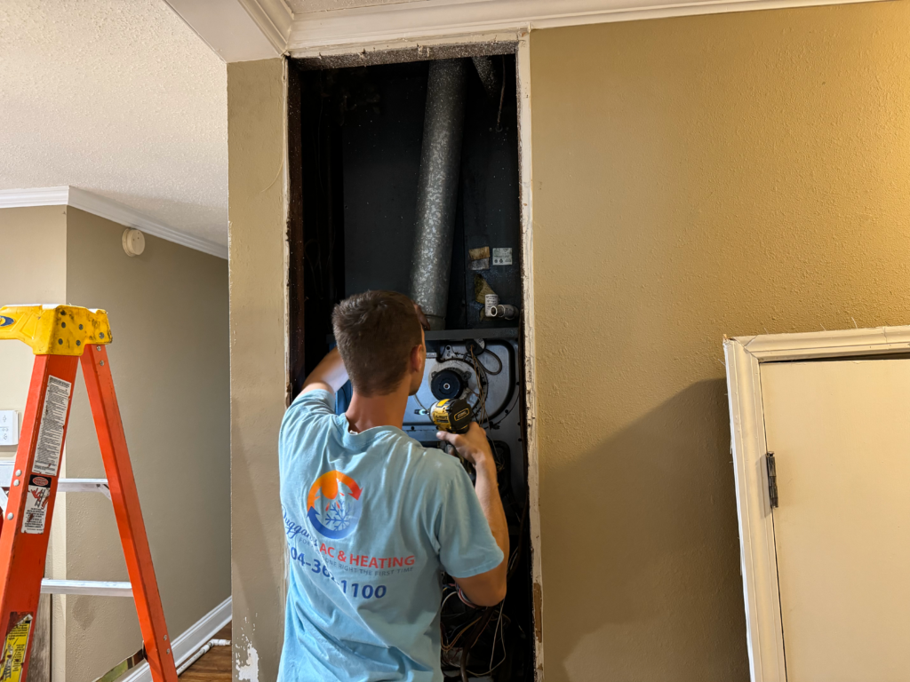 Should I Get My Air Conditioner Serviced if It’s Working Okay - An image of an AC Repair Technician in New Orleans, Louisiana.